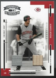 Sean Casey 2004 Throwback Threads Material Combo Bat-Jsy 37/50 Card# 58 - Picture 1 of 4