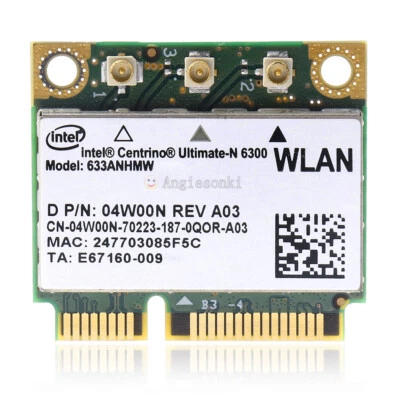 Intel Centrino Ultimate-N 6300 wireless card A/B/G/N WiFi Adapter Card for Dell - Image 1 of 4