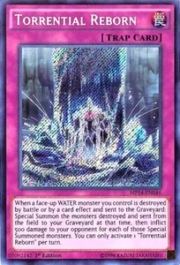 Torrential Reborn MP14-EN046 1.Ed Secreto Raro Casi Nuevo Yu-Gi-Oh MP14-DE046 LTGY-De071 - Imagen 1 de 1