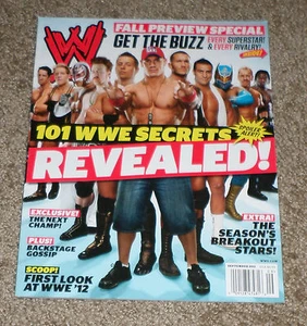 WWE MAGAZINE September 2011 COLLAGE Cover - Picture 1 of 2