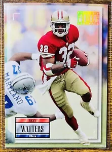 1993 PRO SET POWER RICKY WATTERS #32 SAN FRANCISCO 49ERS NM-MT - Picture 1 of 2