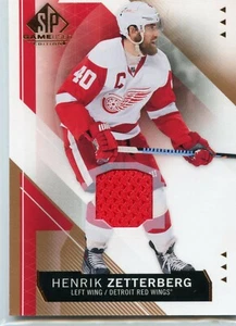  2015-16 SP Game Used Copper Jerseys #36 Henrik Zetterberg B - Bild 1 von 2
