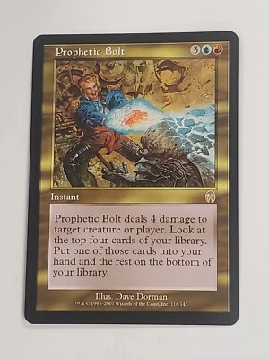 MTG Prophetic Bolt (Apocalypse/Gold/R) - BGM - Image 1 of 2