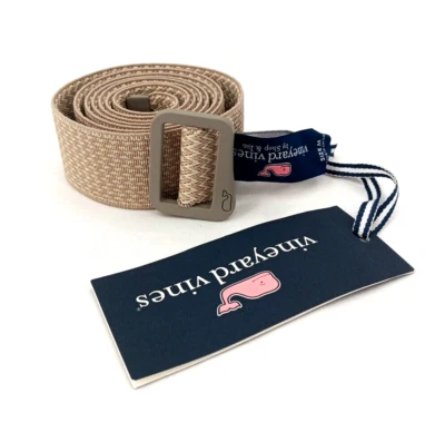 Cinturón elástico Vineyard Vines caqui talla M AB3-25 Foto 1 de 4