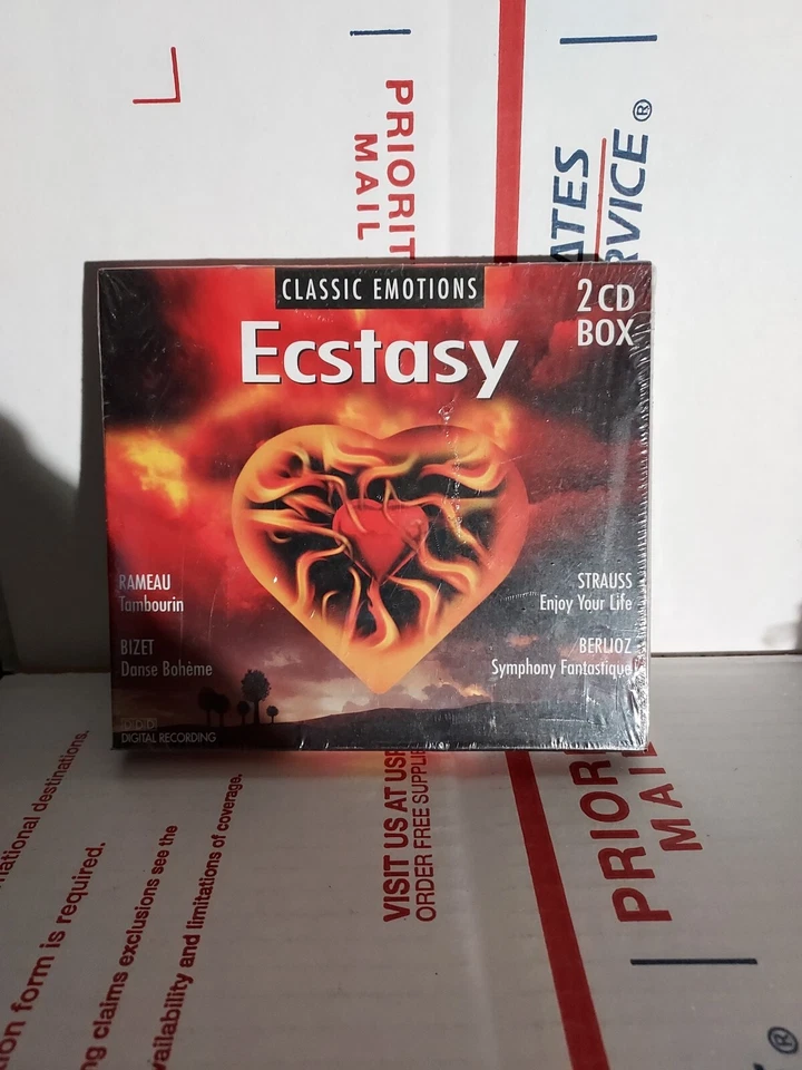 New Sealed Rare Classic Emotions Ecstasy Box set  2 CD Strauss Rameau ~ #162j - Image 1 of 2