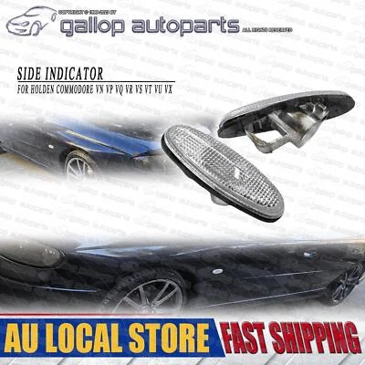 LH+RH Altezza Clear Indicators Pair for Holden Commodore VN/VP/VR/VS/VT/VX 88-02 - image 1 of 4