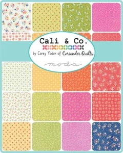 Moda Layer Cake - CALI & CO - 100% cotton for patchwork quilting - Picture 1 of 2