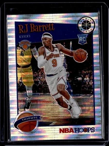 RJ Barrett 2019-20 Hoops Premium Stock #298 Prizms Pulsar New York Knicks - Picture 1 of 2