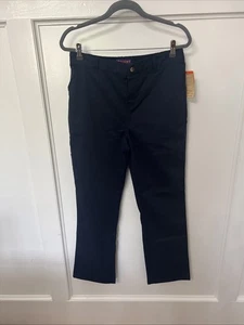 BRAND NEW French Toast School Pants Girls Size 18 1/2 Plus Navy - Picture 1 of 8
