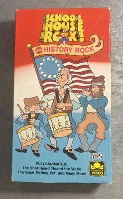 School House Rock! VHS Tape Multiplication Rock 1987 ABC Video Educational Show - Image 1 of 4