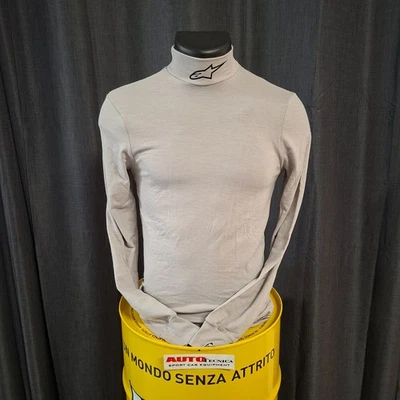 MAGLIA IGNIFUGA ALPINESTARS RACE OMOLOGATA FIA 8856 2000 MID GRAY RALLY PISTA - Immagine 1 di 2