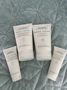 Aveda Hand Relief & Fuß Relief Feuchtigkeitscreme Sets Full & Reisegröße X 2 - Bild 1 von 2