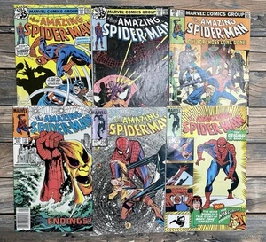 AMAZING SPIDER-MAN Lot 187 188 202 251 258 259 *VG-FN MARVEL 1978-84 - Bild 1 von 19