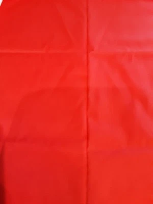  Red Fabric Solid Plain 3 Yds 35 In X 44 - Image 1 of 3