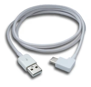 SYSTEM-S USB 3.1 cable 100 cm Type C male to 2.0 A female angled Left Right - Picture 1 of 4