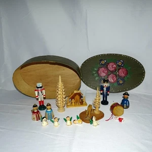 Konvolut Handwerkskunst Teilweise Erzgebirge  Weihnachten (800) Bastlerstücke - Bild 1 von 10