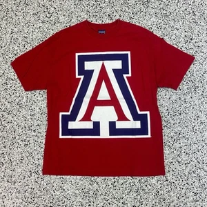 Vintage Champs Sports Arizona Wildcats T Shirt Big Logo Men’s Large - Picture 1 of 3