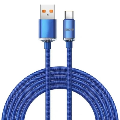 120W USB Type-C to Type-C Fast Charging Cable Quick Charge Cord for Android New - Image 1 of 4