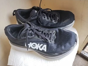 Hoka W Bondi 8 Women’s Size 8B 1127954 BWHT Running Sneakers Excellent Condition - Picture 1 of 24