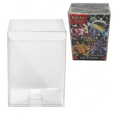 5PC Pokemon Protective Clear Case Protectors for Booster Bundle & Battle Box - Image 1 of 4