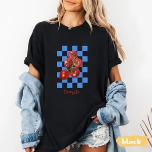 T-shirt divertente cool pomodoro unisex uomo donna - Foto 1 di 4