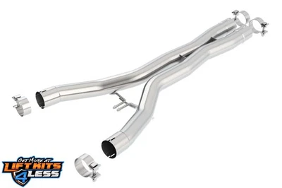 Borla для 2014 Chevy Corvette Stingray X-Pipes (Smog Legal Cut and Clamp) - Изображение 1 из 2