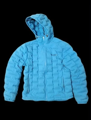 Stellar Equipment M Stretch Down Hood 2.0 Jacket size Large Blue 750 FP Puffer - Image 1 of 4