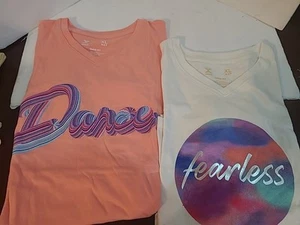 NIP LOT OF 2 TOPS Summer Shirts GIRLS PLUS SZ XL 18.5P Xersion Quick-Dri - Picture 1 of 10