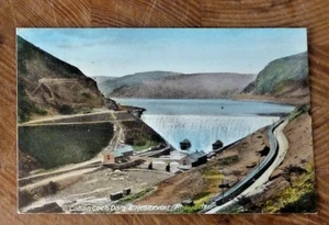 Postkarte Caban Coch Dam Reservoir Rhayader J Roberts MFW Llandrindod Wells 1910 - Bild 1 von 2