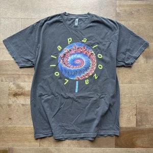 Lolapalooza 1991 Music Festival Tshirt NIN Butthole Surfers Fractal MODERN Print - Picture 1 of 4