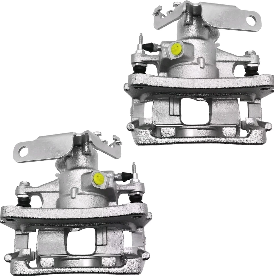 Pinzas de freno de disco traseras L/R y soporte para Ford Transit 150 250 350 HD 2015-2019 Foto 1 de 4