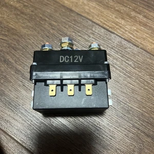 Solenoid Relay 12V 500A Winch Relay Solenoid Replacement Contactor for 80001… - Picture 1 of 7