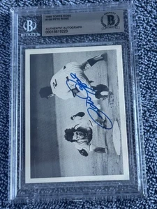 1985 Topps PETE ROSE SIGNED AUTO BAS Beckett Cincinnati Reds - Bild 1 von 1