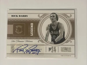 2010-11 National Treasures Rick Barry Legend Century Auto /99 - Picture 1 of 2
