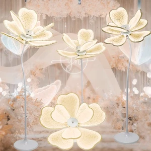 4PCS Warm Luminous Flower Floor Lamp. Create a dreamy stunning wedding scene USA - Bild 1 von 13