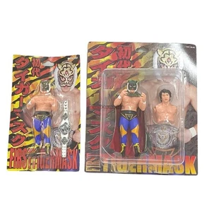 Tiger Mask 1st NJPW UWF Satoru Sayama Figure Doll wrestling with belt Set - Picture 1 of 9