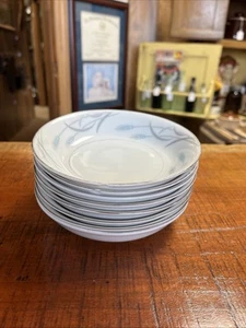 Set Of (8) Vintage 1950’s Valmont China Japan Royal Wheat Monkey Dishes  - Picture 1 of 5