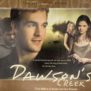 2003 Dawson's Creek PRINT AD The WB TV Poster Katie Holmes James Van Der Beek - Picture 1 of 3