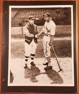 Bill Terry Auto New York Giants Vintage Original Baseball 8x10 Photo JSA HOF - Picture 1 of 8