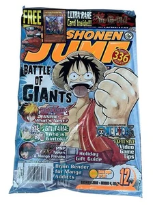 Factory Sealed Shonen jump Dec. 2006 vol. 4 Issue 12 No. 48 Card Inside - Picture 1 of 2
