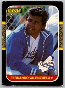 1987 Leaf #148 Fernando Valenzuela Los Angeles Dodgers - Picture 1 of 2