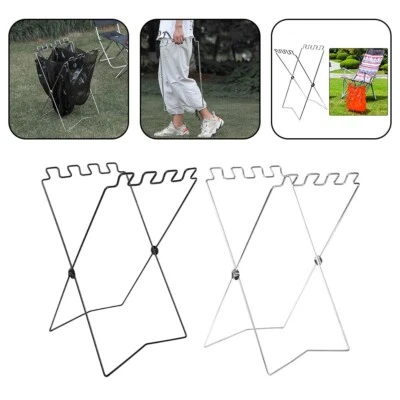 Iron Bin Holder Stand for Mountaineering For Camping Sturdy and Resistant - Bild 1 von 4