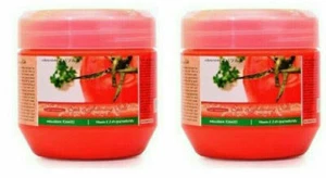 2 x 700g Carebeau Spa Lighten Whiten Bright Salt Scrub Fruit AHA TOMATO Vit E C - Picture 1 of 5