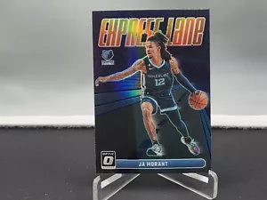2023-24 Panini Donruss Optic - Express Lane Purple Prizm #17 Ja Morant - Picture 1 of 2