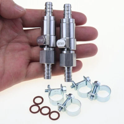 Nuevo Juego de 2 Juego de 2 Manguera de Línea de Combustible de Gas BMW 5/16" Juego de Acoplamiento de Desconexión Rápida Foto 1 de 4