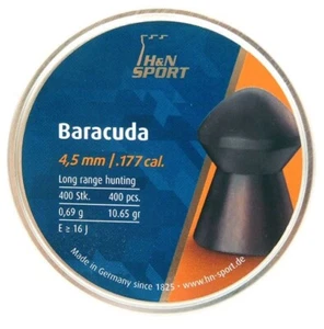 Piombini H&n Baracuda 4,5mm .177 0,69g Testa Tonda 400 Pz. (hn-b400) - Foto 1 di 1