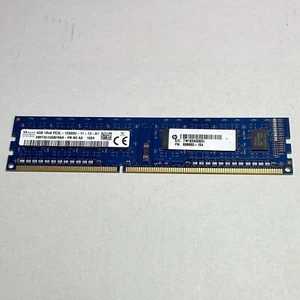 SK HYNIX 4GB PC3L-12800U NON EEC Unbuffered DESKTOP RAM HMT451U6BFR8A-PB - Picture 1 of 2