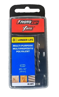Rotozip 5/32" Carbide Metal Cutting Routing Bit XB-MC1 Rotozip XB-MC1 - Image 1 of 2