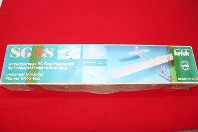 VINTAGE NIB KRICK SG 38 RC GLIDER KIT - Image 1 of 4