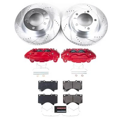 PowerStop Disc Brake Kit Front - Fits Toyota Sequoia 2016-2021, Toyota Tundra 20 - Изображение 1 из 4